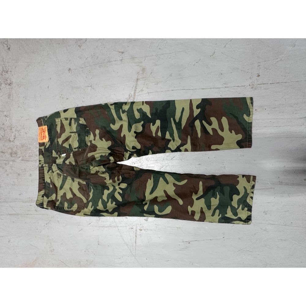Levis 541 Athletic Taper Camo Pants Mens 36x30 Woodland Camouflage Trousers - Picture 3 of 5